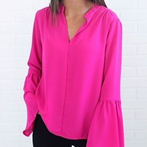 Pink blouse